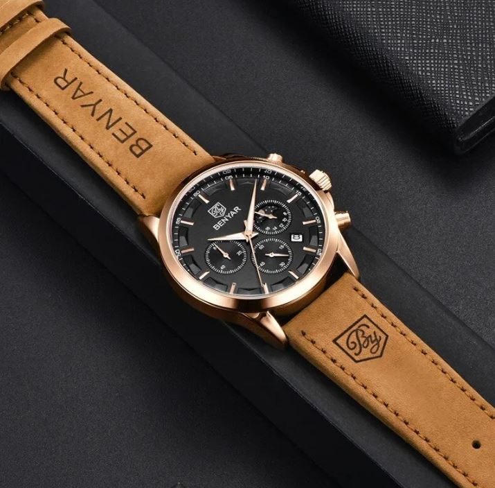 Miesten Moonphase -Kello