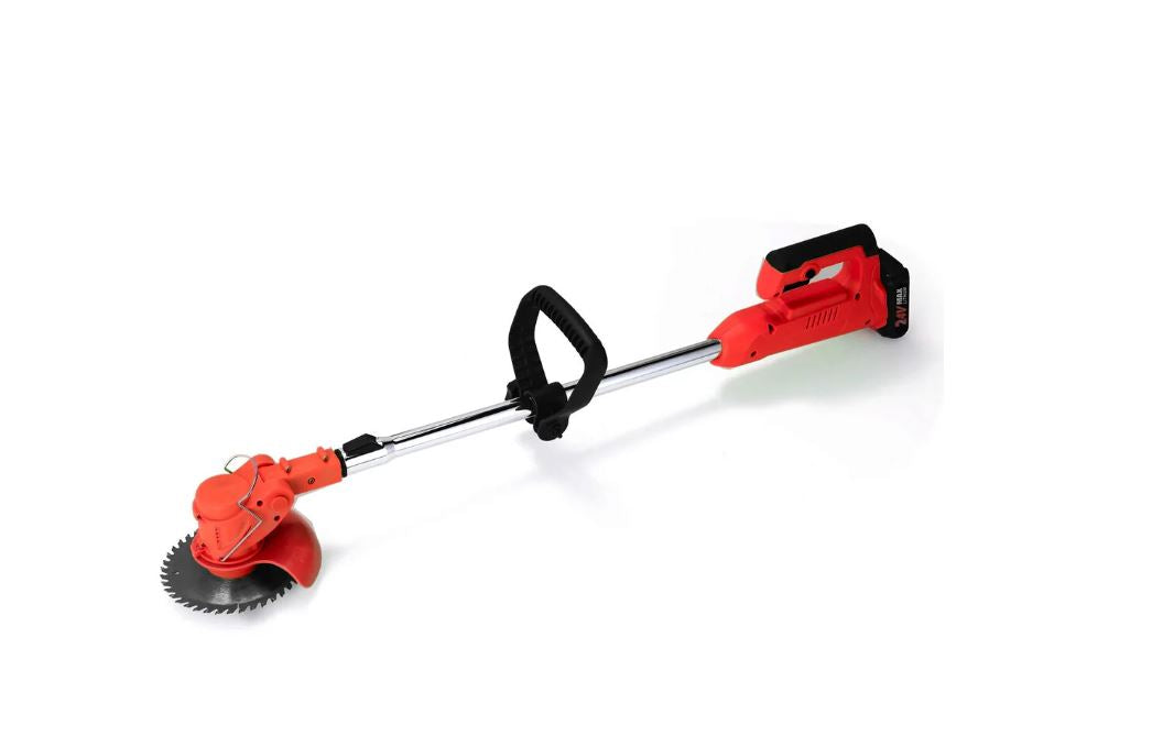 Akkuruohonleikkuri Teleskooppinen ,Pää ja 2x 24V akku