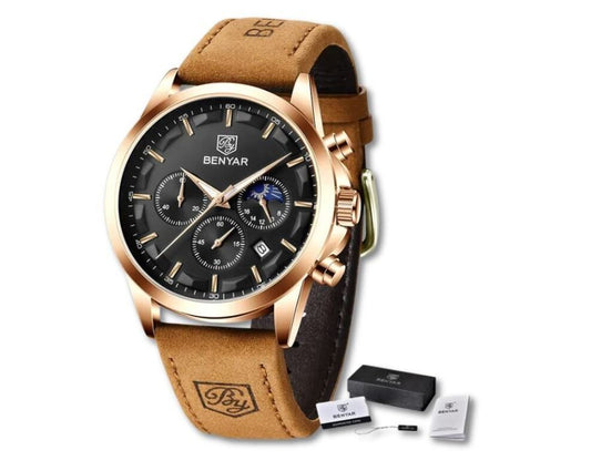 Miesten Moonphase -Kello