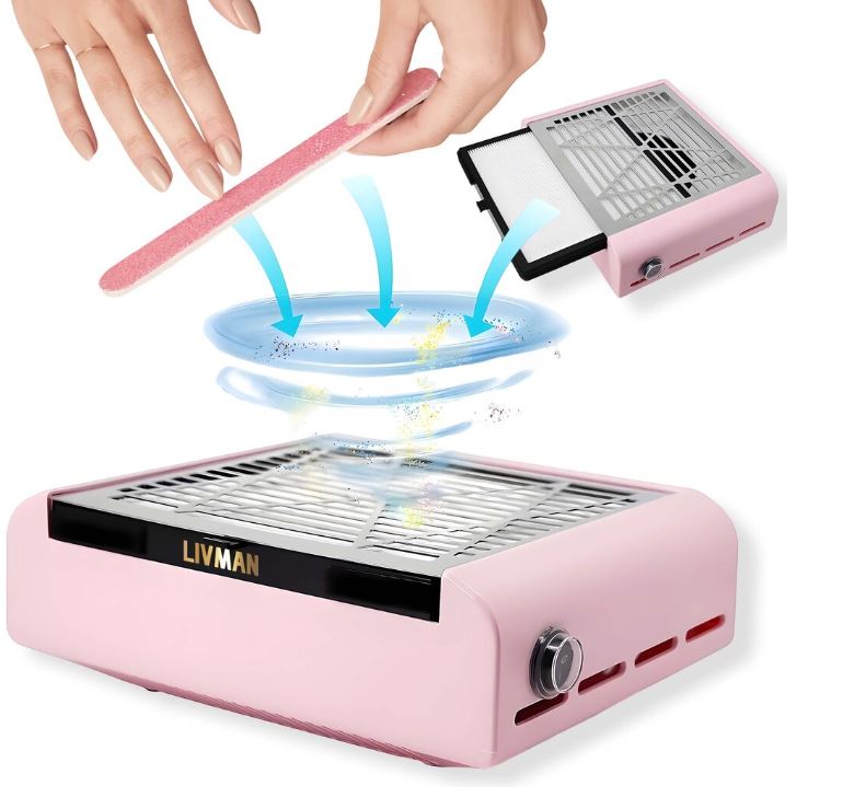 Kynsi-imuri Kynsien (manikyyri, pedikyyri) pölynkerääjä LIVMAN XC-001, 40W