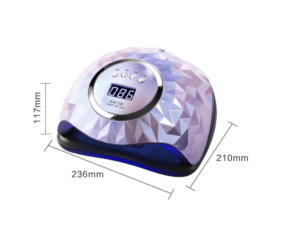 Kynsiuuni UV-LED-kynsilamppu manikyyriin ja pedikyyriin Y13, 248W