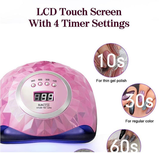 Kynsiuuni UV-LED-kynsilamppu manikyyriin ja pedikyyriin Y13, 248W