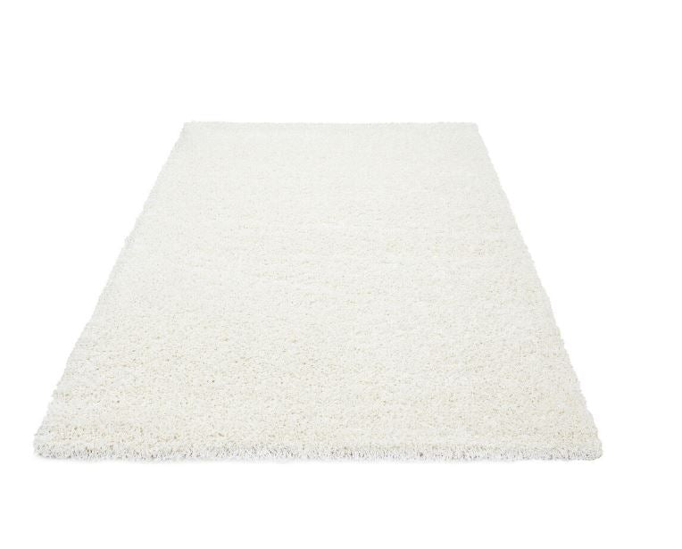 Valkoinen SHAGGY Matto LIFE kerma, 80X150 cm
