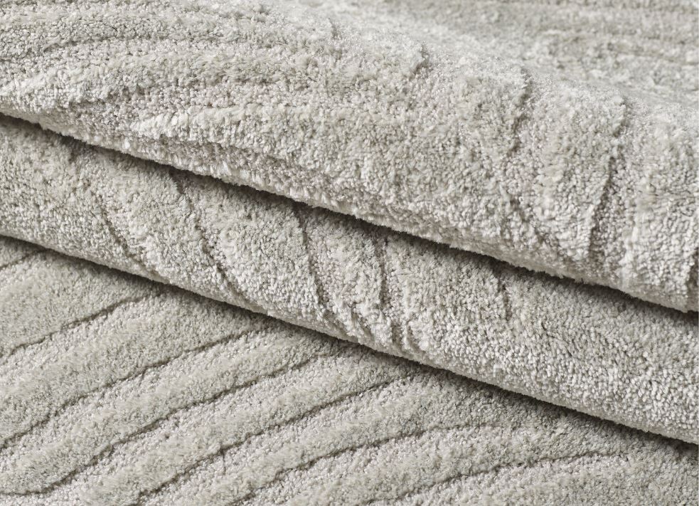 Eleganttinen Kerman värinen NORE matto ALBA 2965 Cream, 120x170 cm